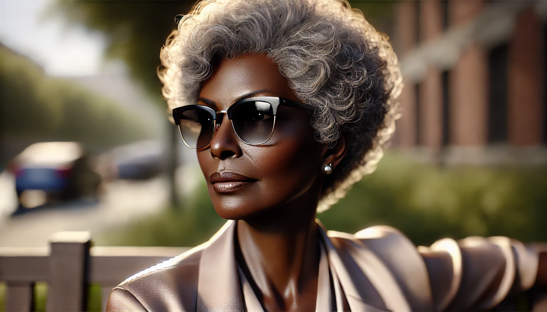 Óculos de Sol de Acetato Feminino