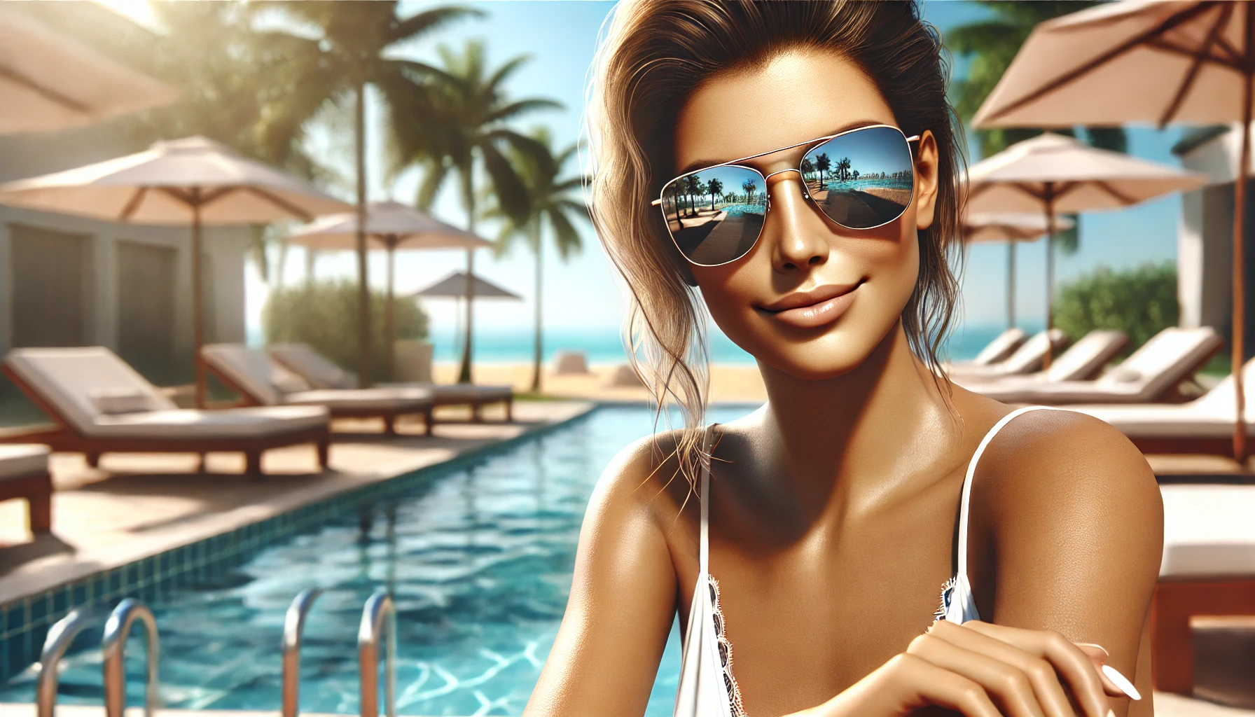 Óculos de Sol para Praia e Piscina