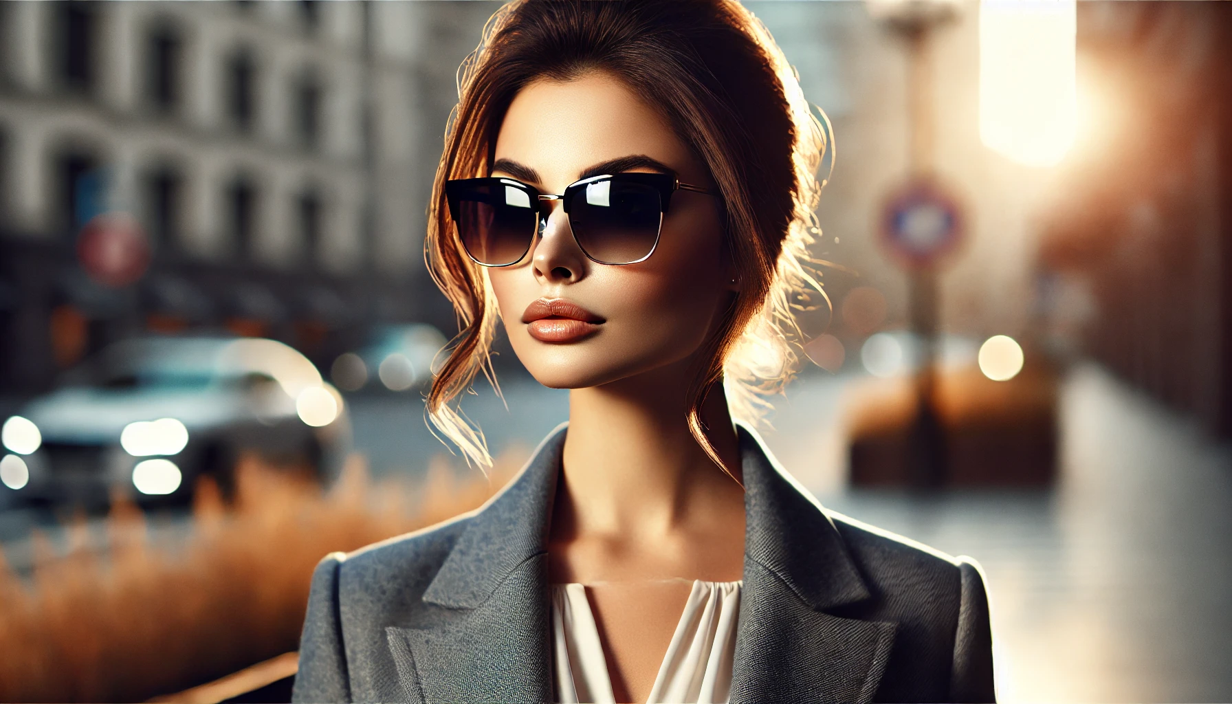 Óculos de Sol com Lentes Degradê