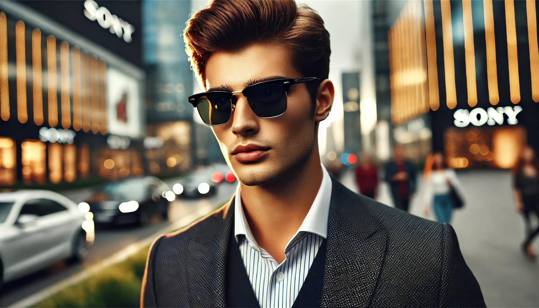 Óculos de Sol Masculino Clássico
