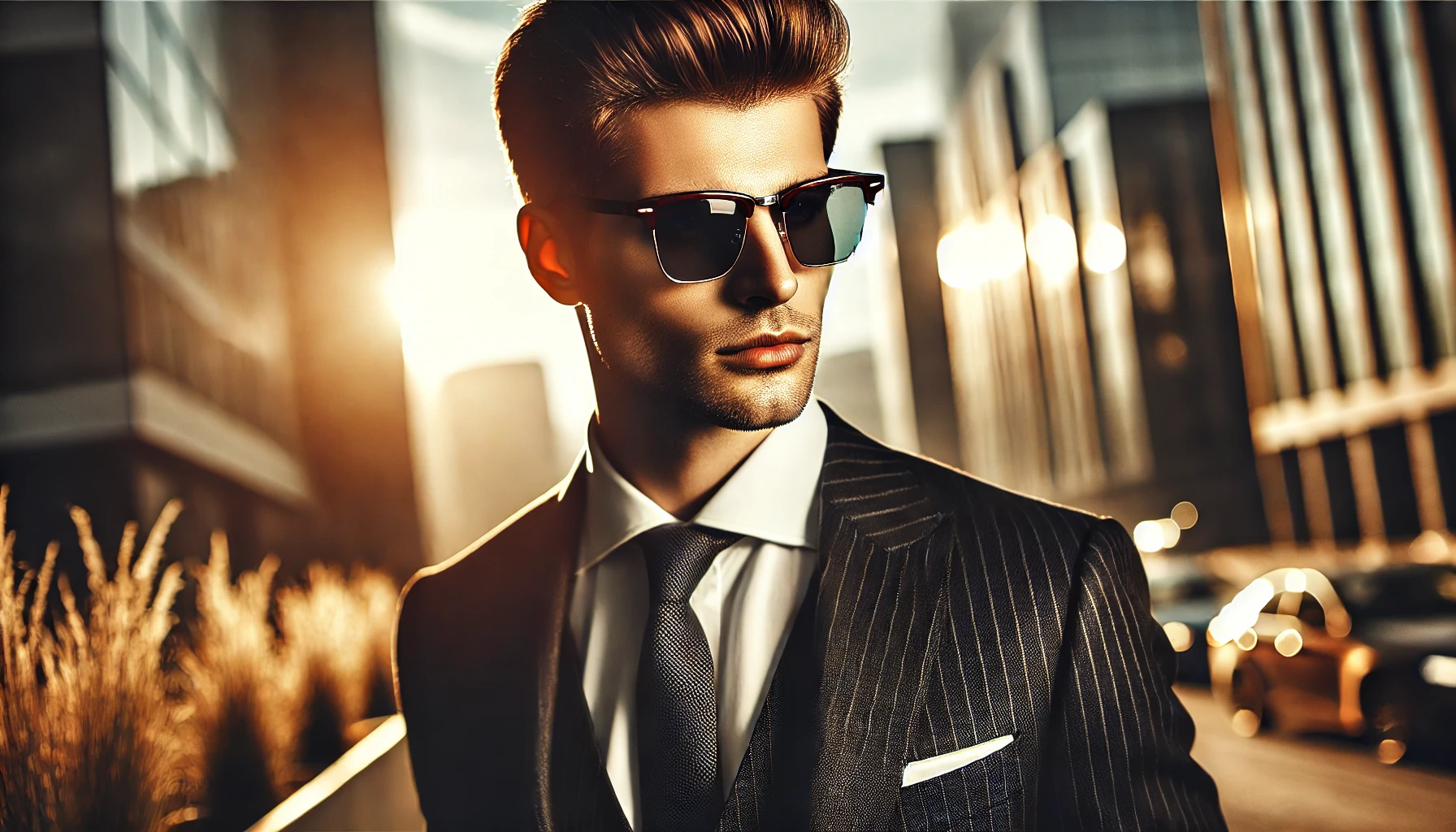 Óculos de Sol Masculino Retrô