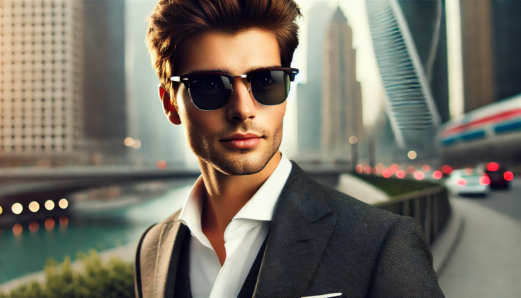 Óculos de Sol Masculino Wayfarer