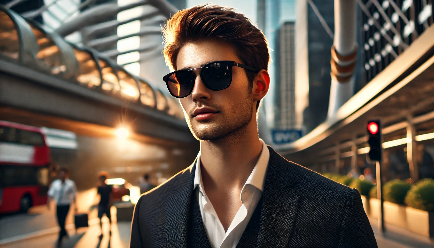 Óculos de Sol Masculino com Proteção UV400