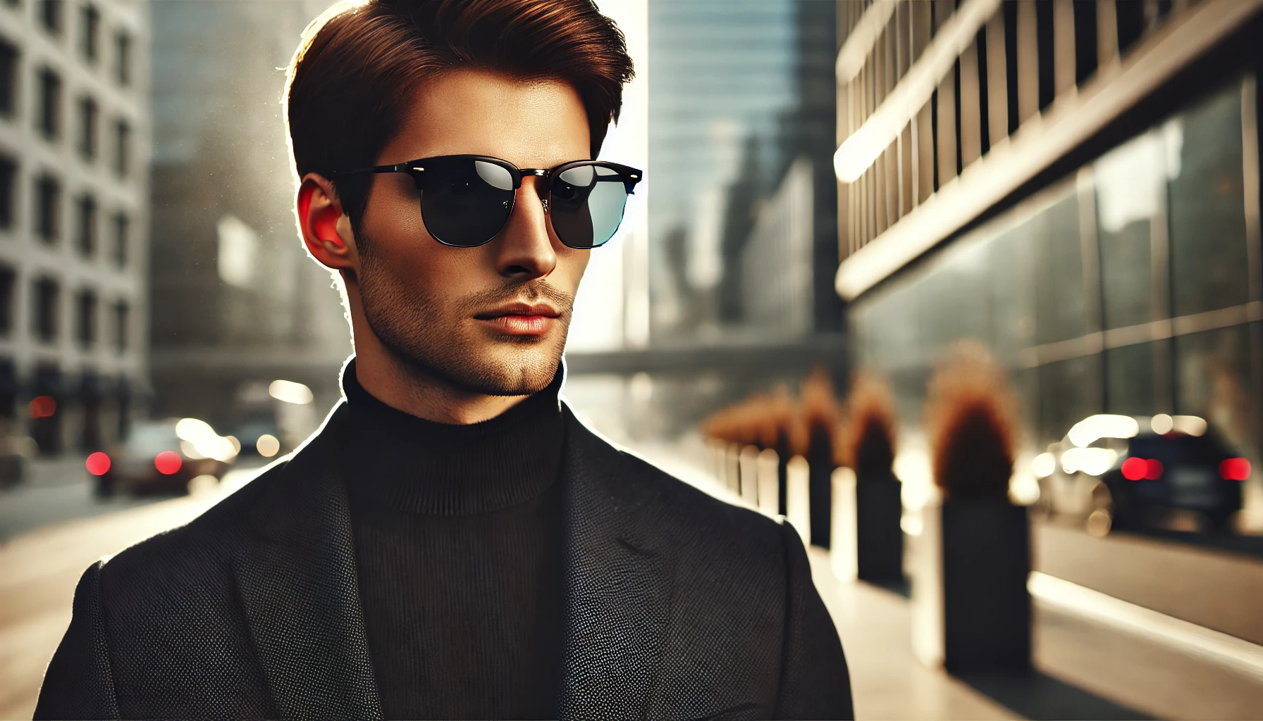 Óculos de Sol Masculino com Lentes Fotocromáticas