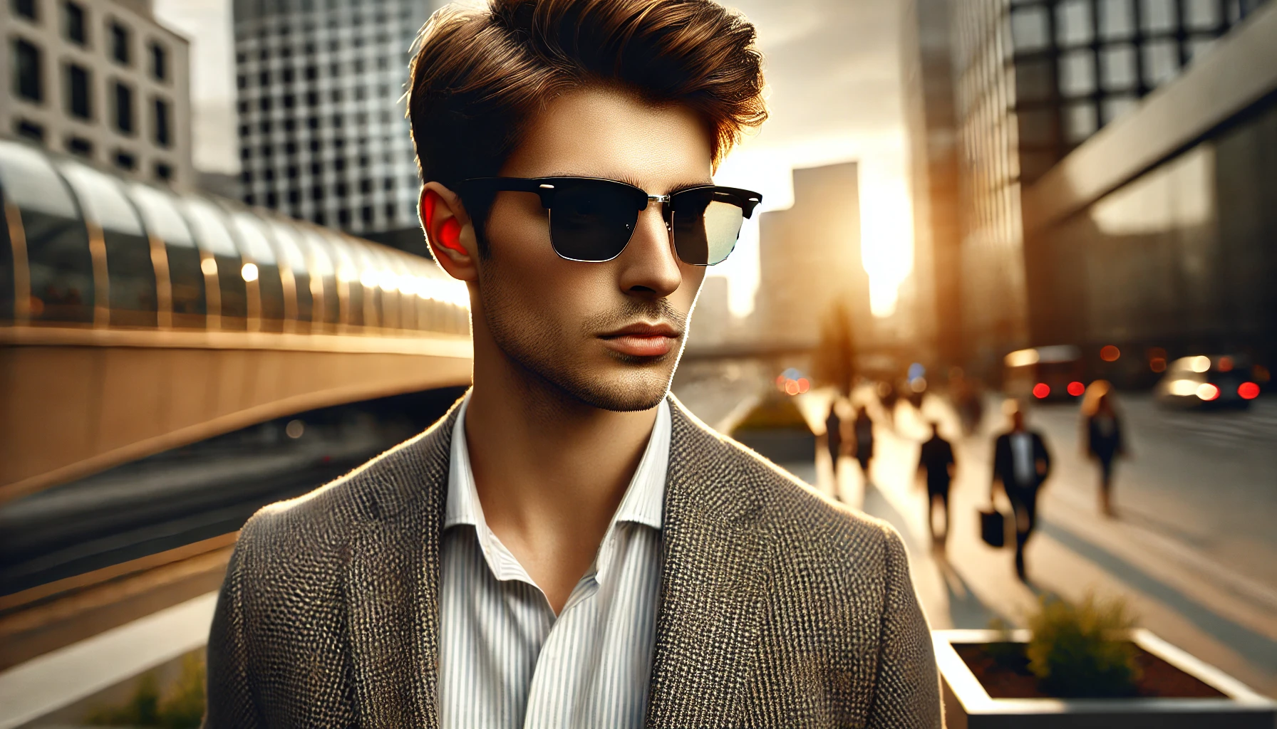 Óculos de Sol Masculino de Acetato