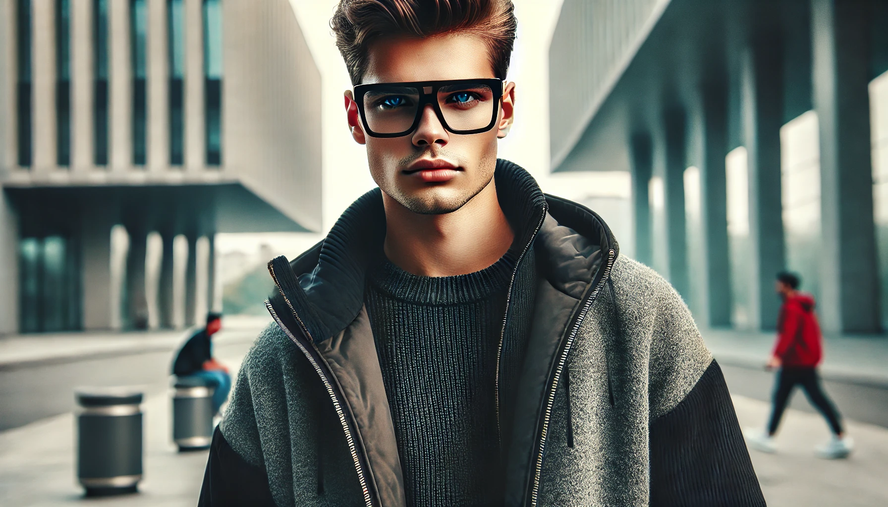Óculos de Grau Masculino Oversized Fashion