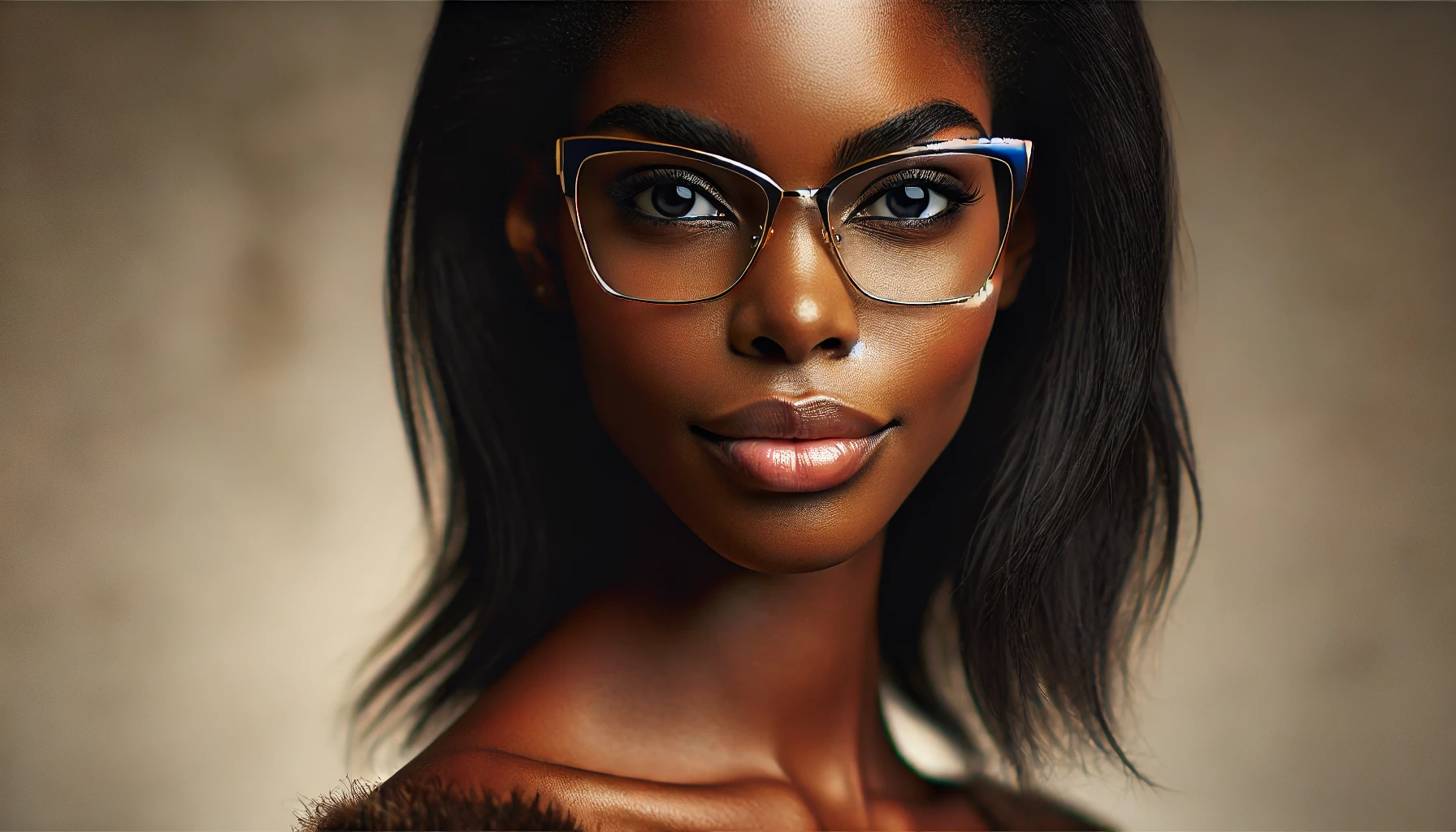 Óculos de Grau Feminino Dourado
