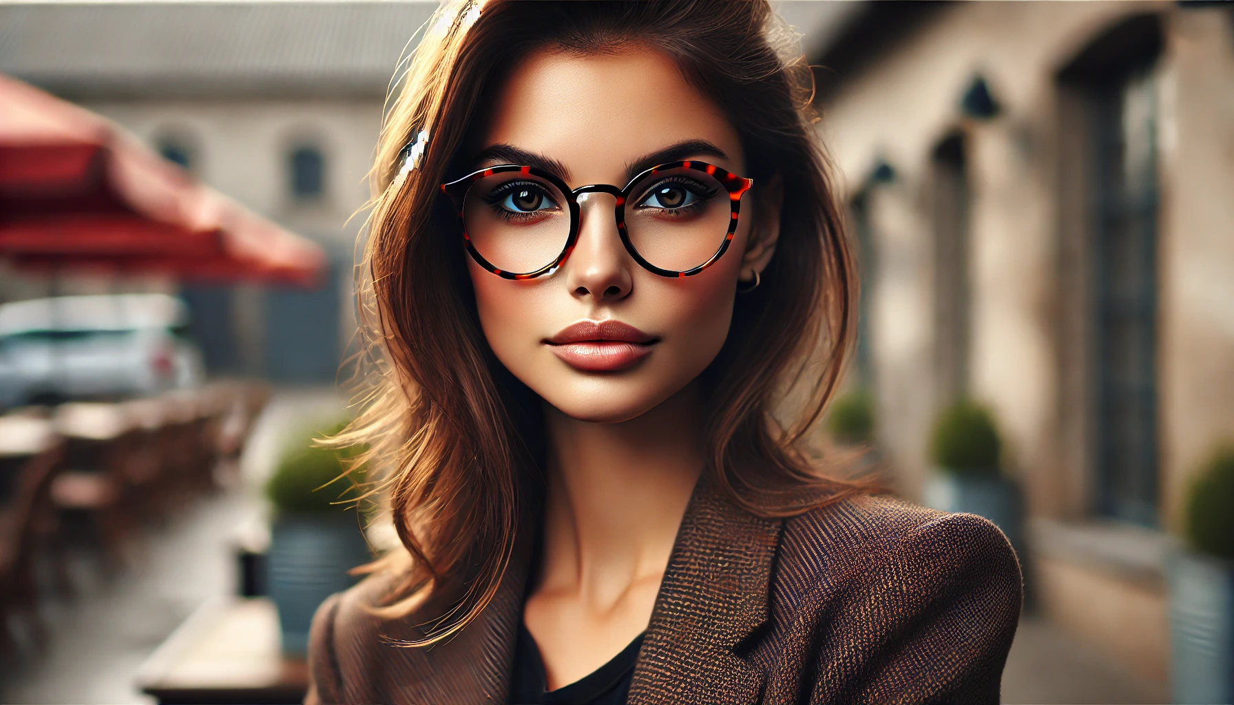 Óculos Redondo Tartaruga Feminino