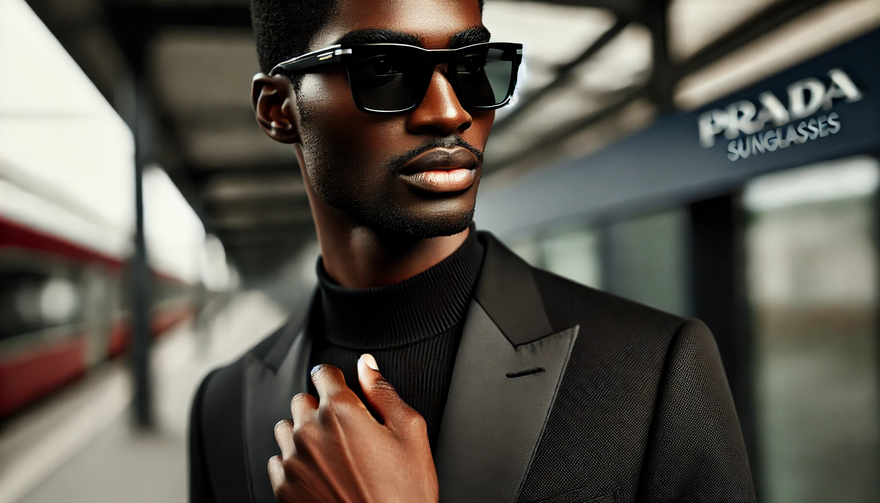 Óculos Escuro Prada Masculino