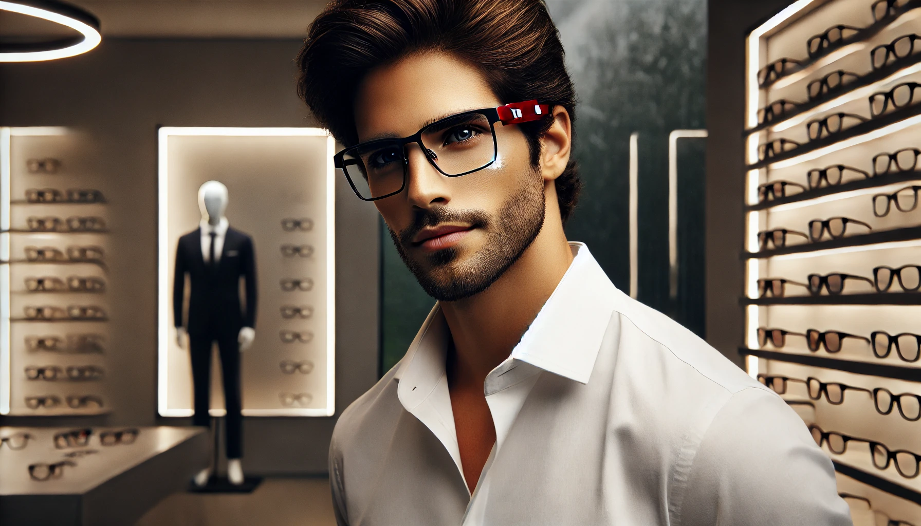 Armação de Óculos de Grau Masculino Moderno