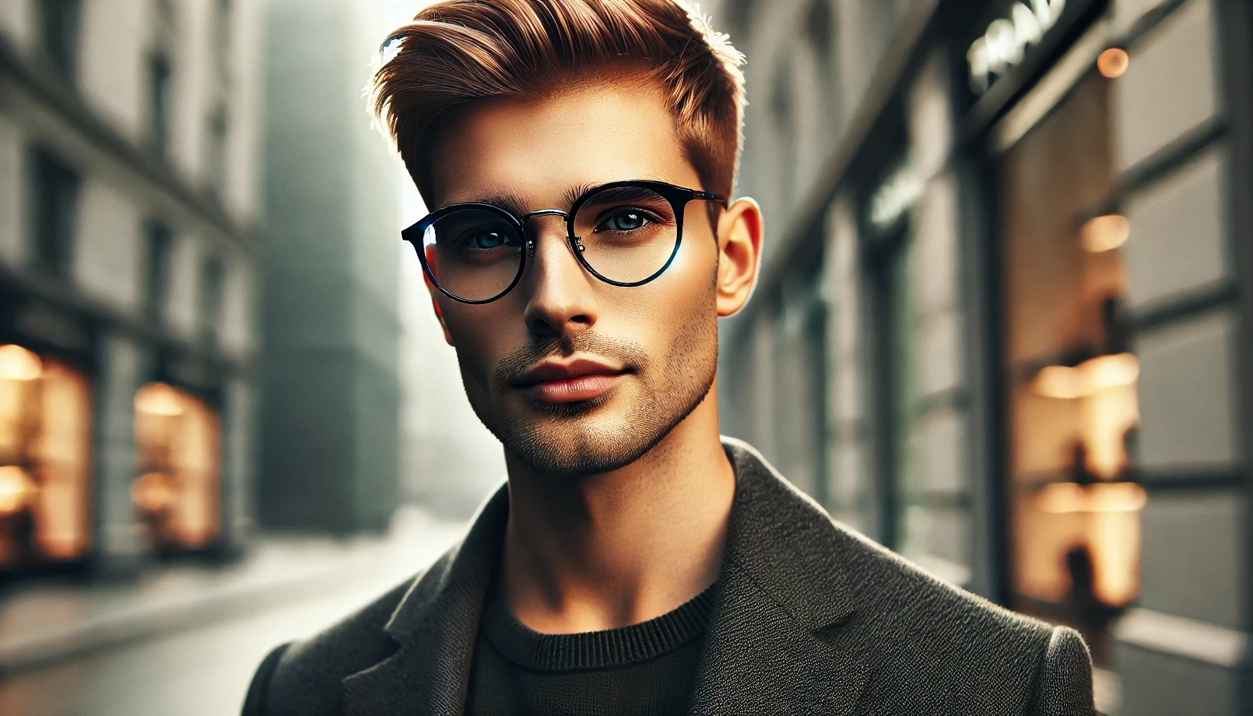 Óculos Prada Redondo Masculino