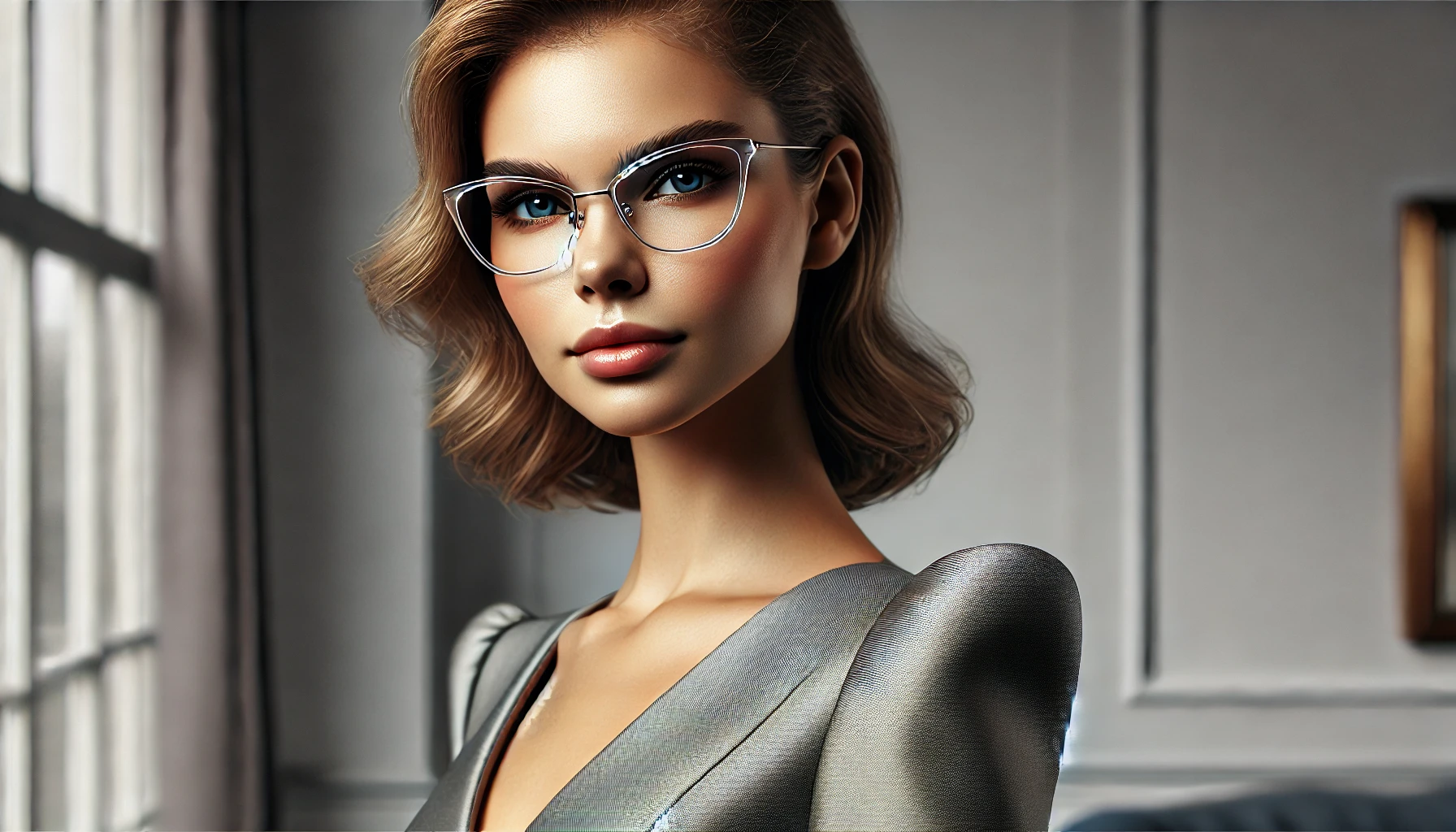 Armação de Óculos Feminino Elegante