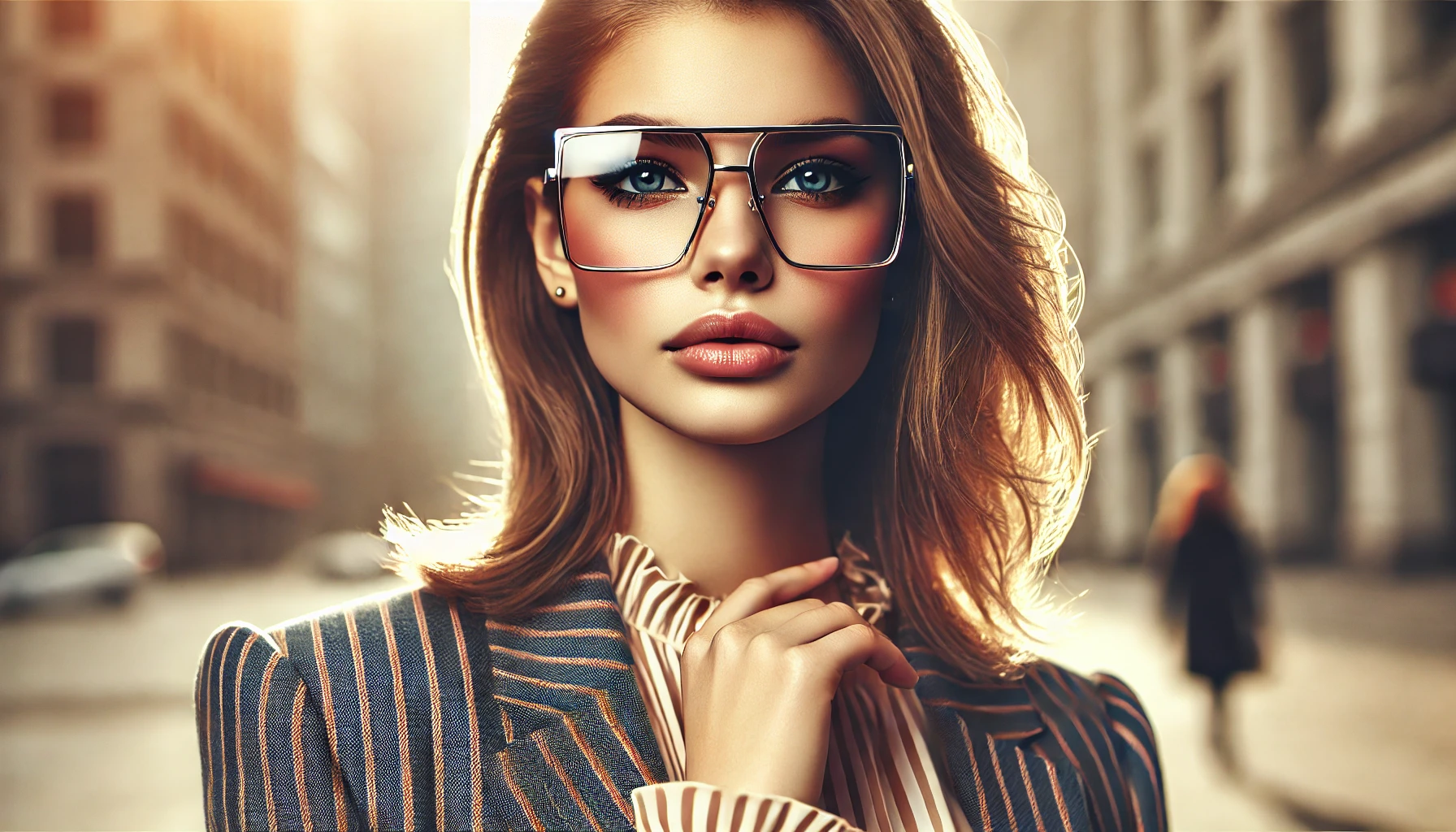 Óculos Retro Feminino Quadrado