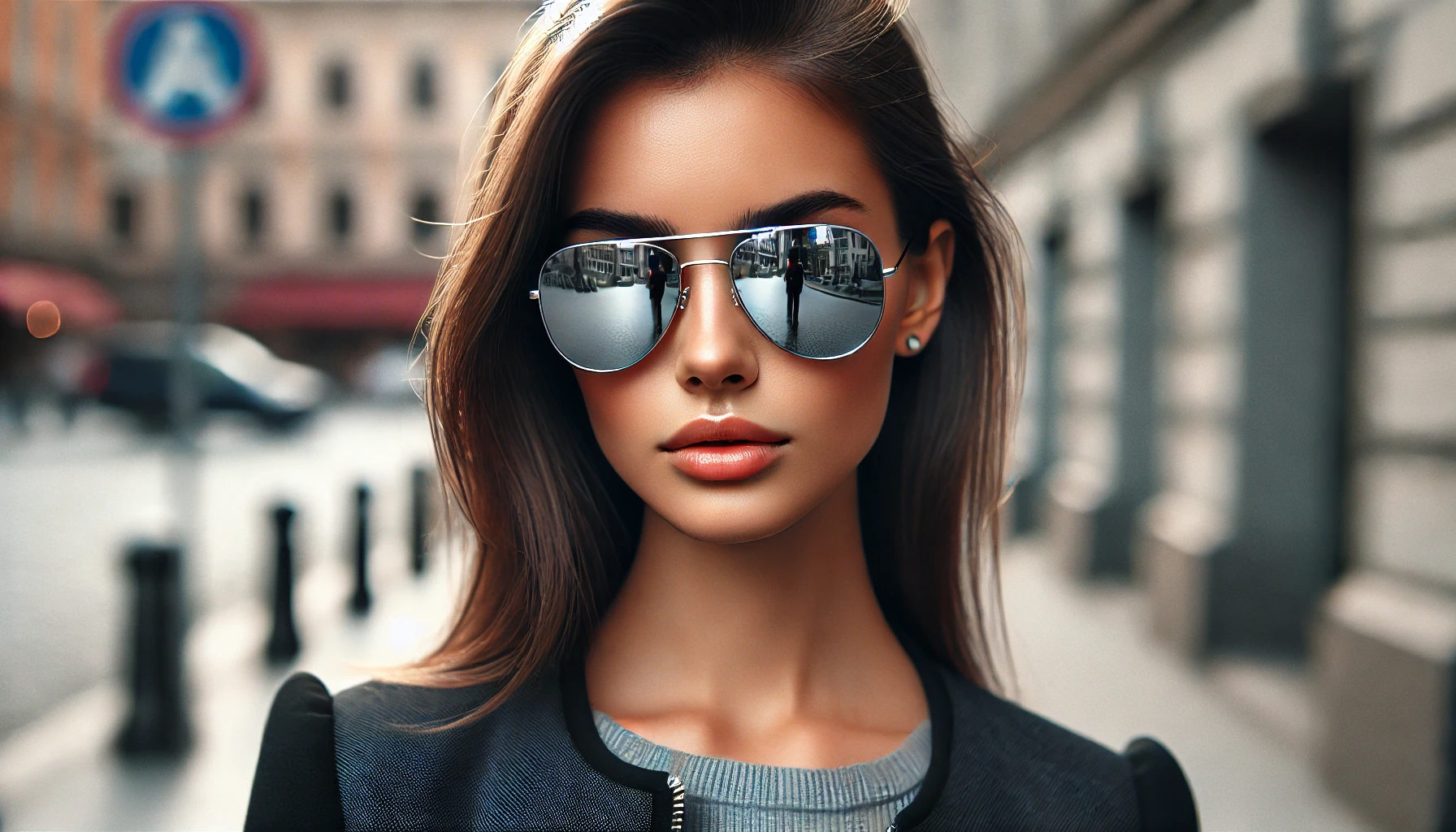 Óculos Aviador Feminino Espelhado