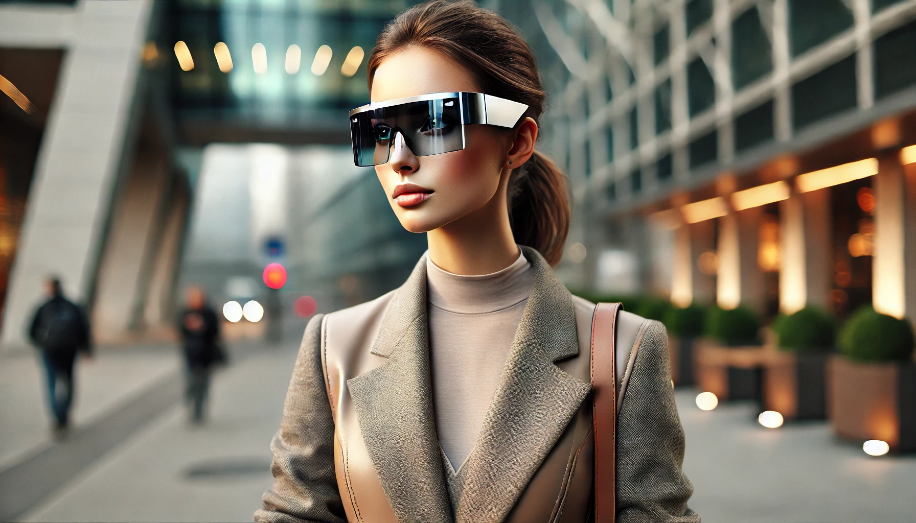 Óculos Inteligentes De Titânio