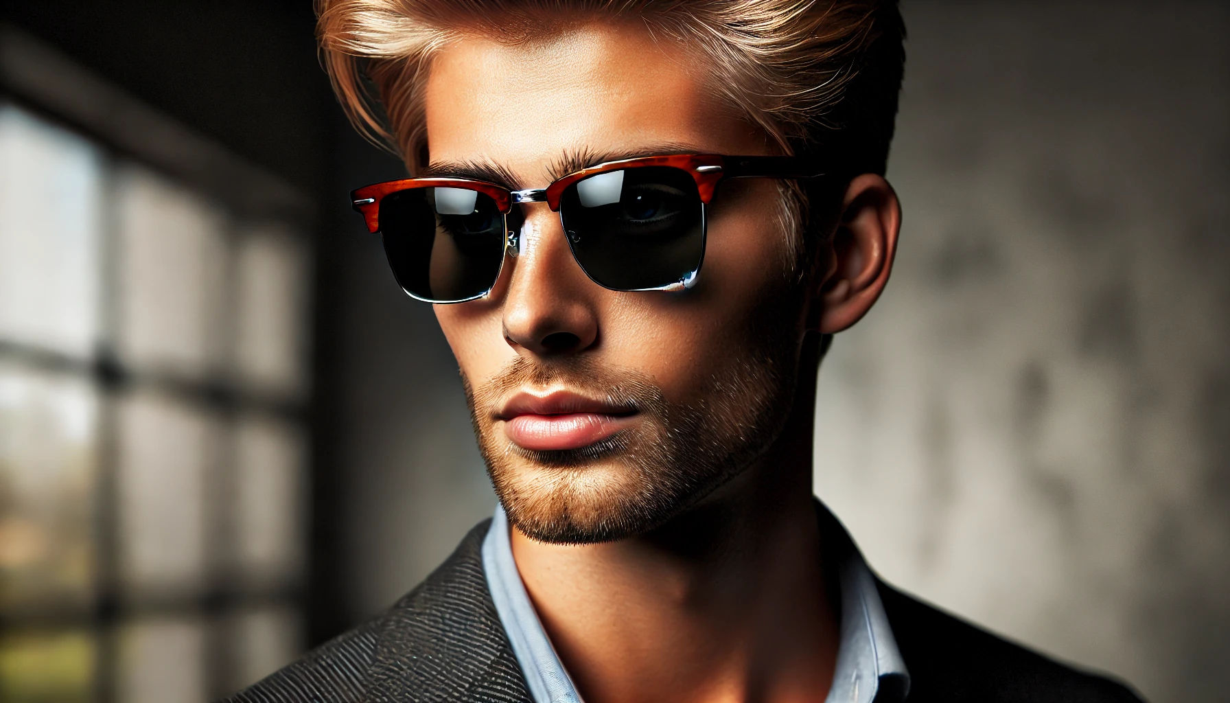 Óculos de Sol Clássico Masculino