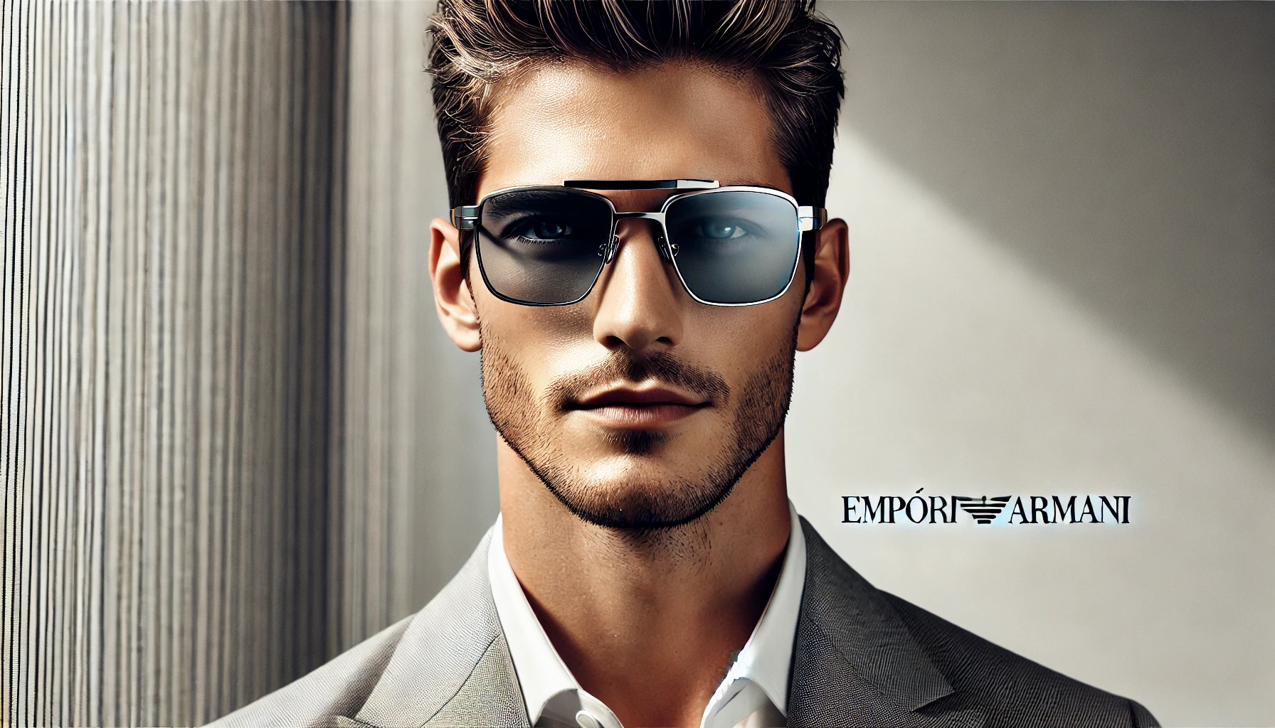Óculos Clip On Masculino Emporio Armani