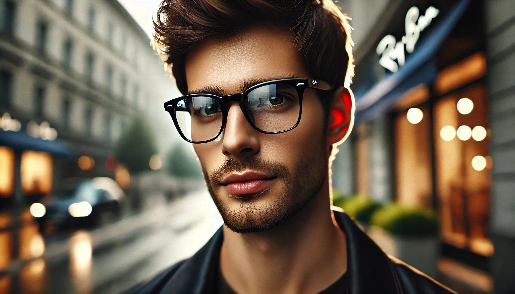 Óculos Quadrado Masculino Ray Ban