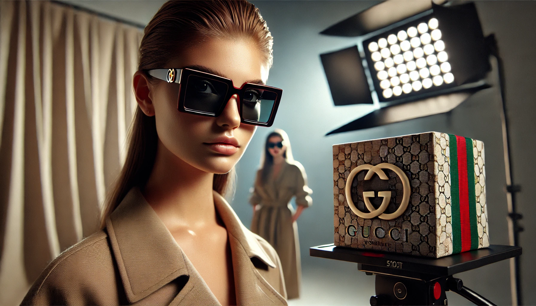 Óculos De Sol Quadrado Feminino Gucci