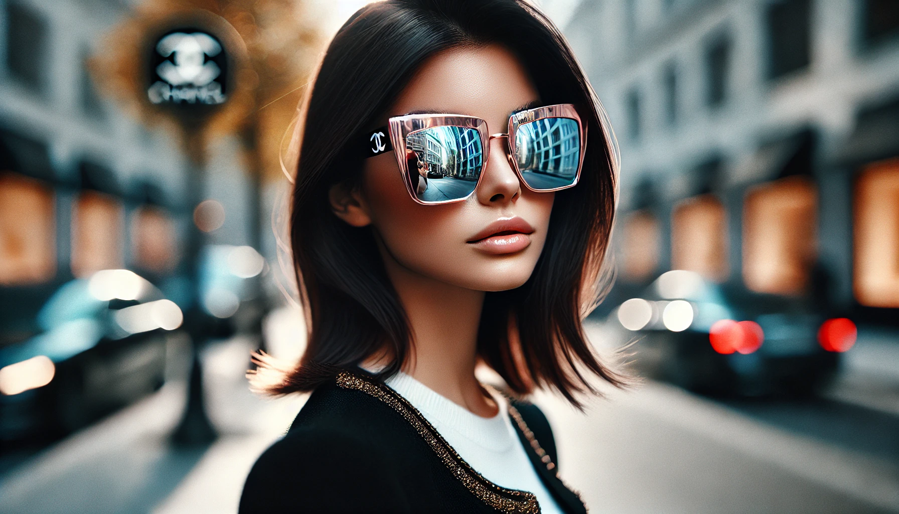 Óculos De Sol Chanel Espelhado