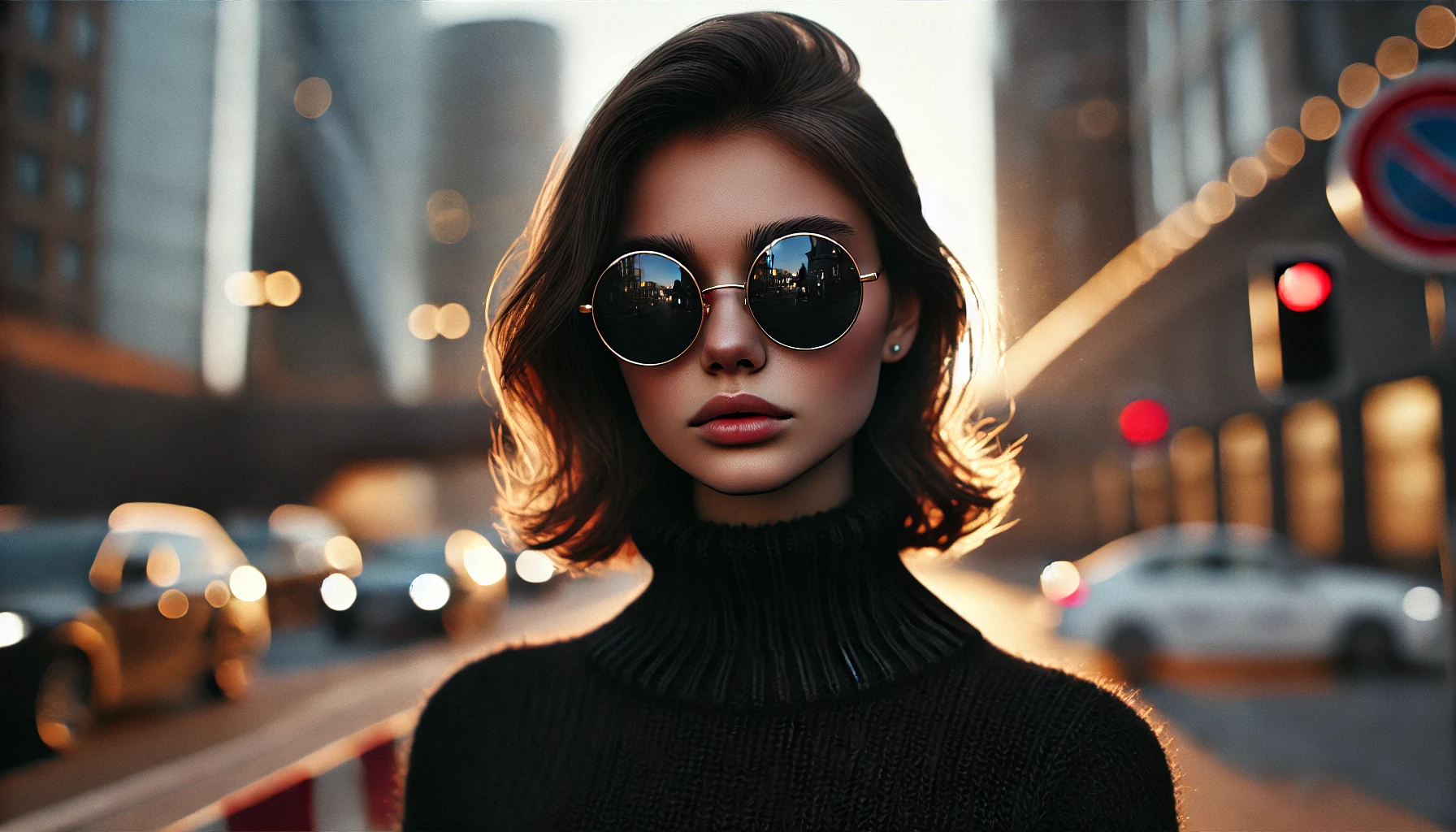 Óculos De Sol Chanel Redondo