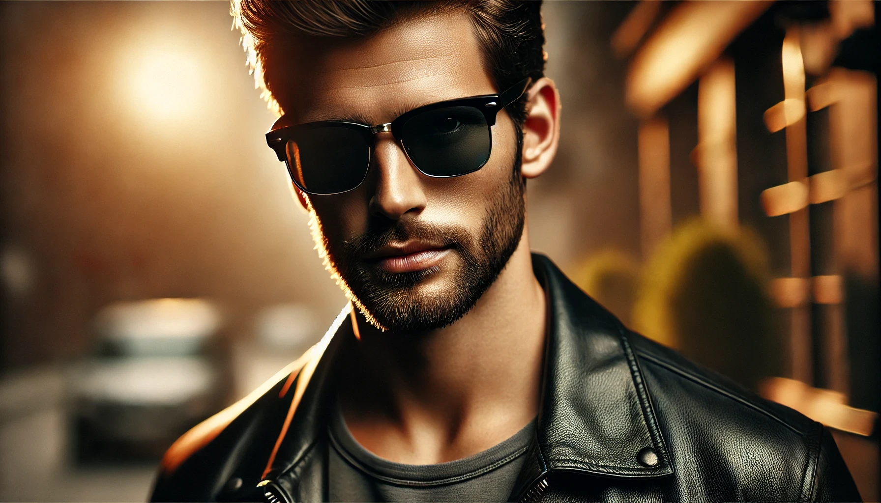 Óculos Wayfarer Masculino Preto