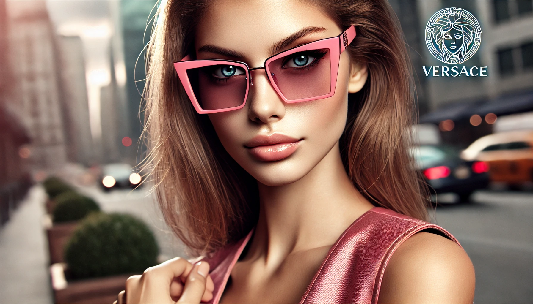 Óculos Versace Feminino Rosa