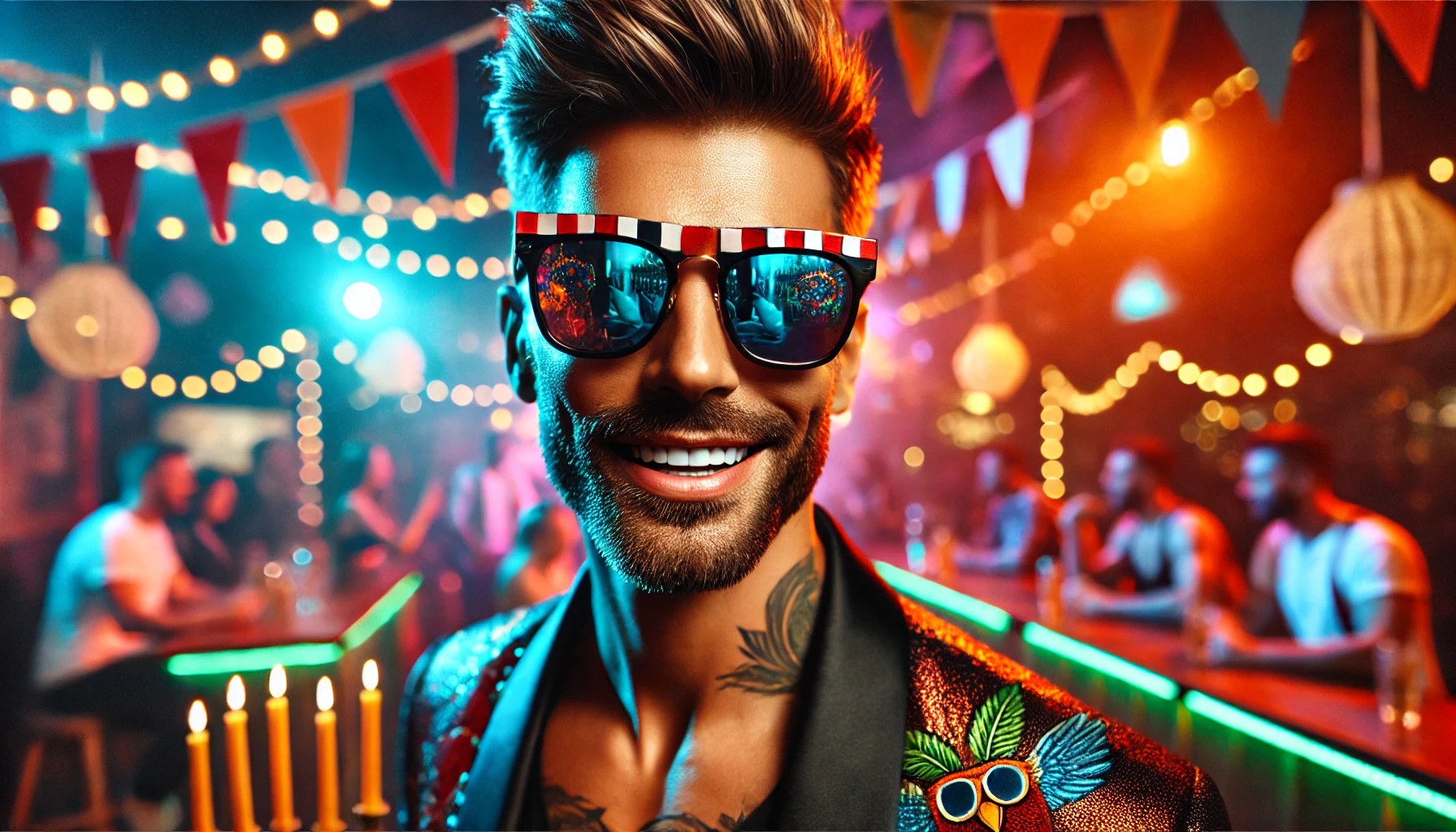 Óculos De Sol Personalizado Para Festa