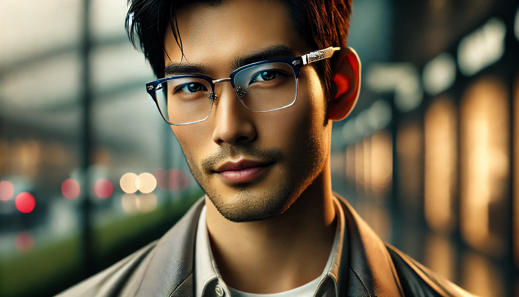 Óculos De Grau Masculino De Luxo