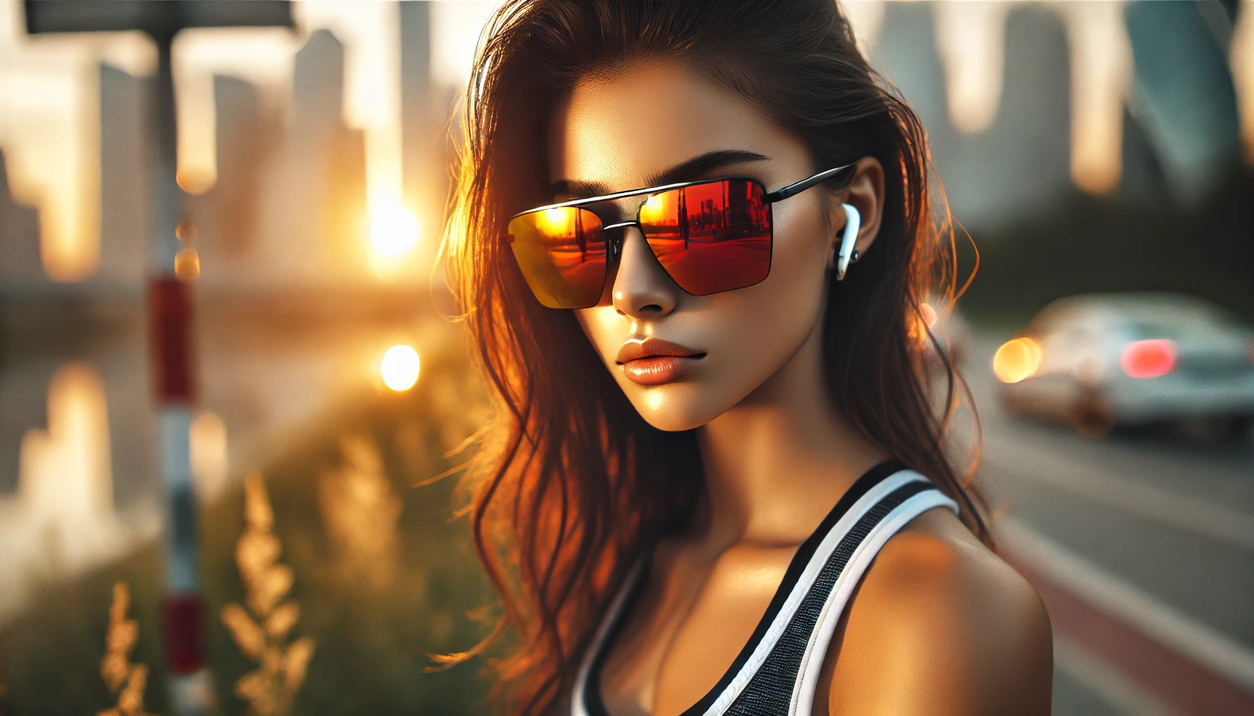 Óculos De Sol Esportivo Feminino