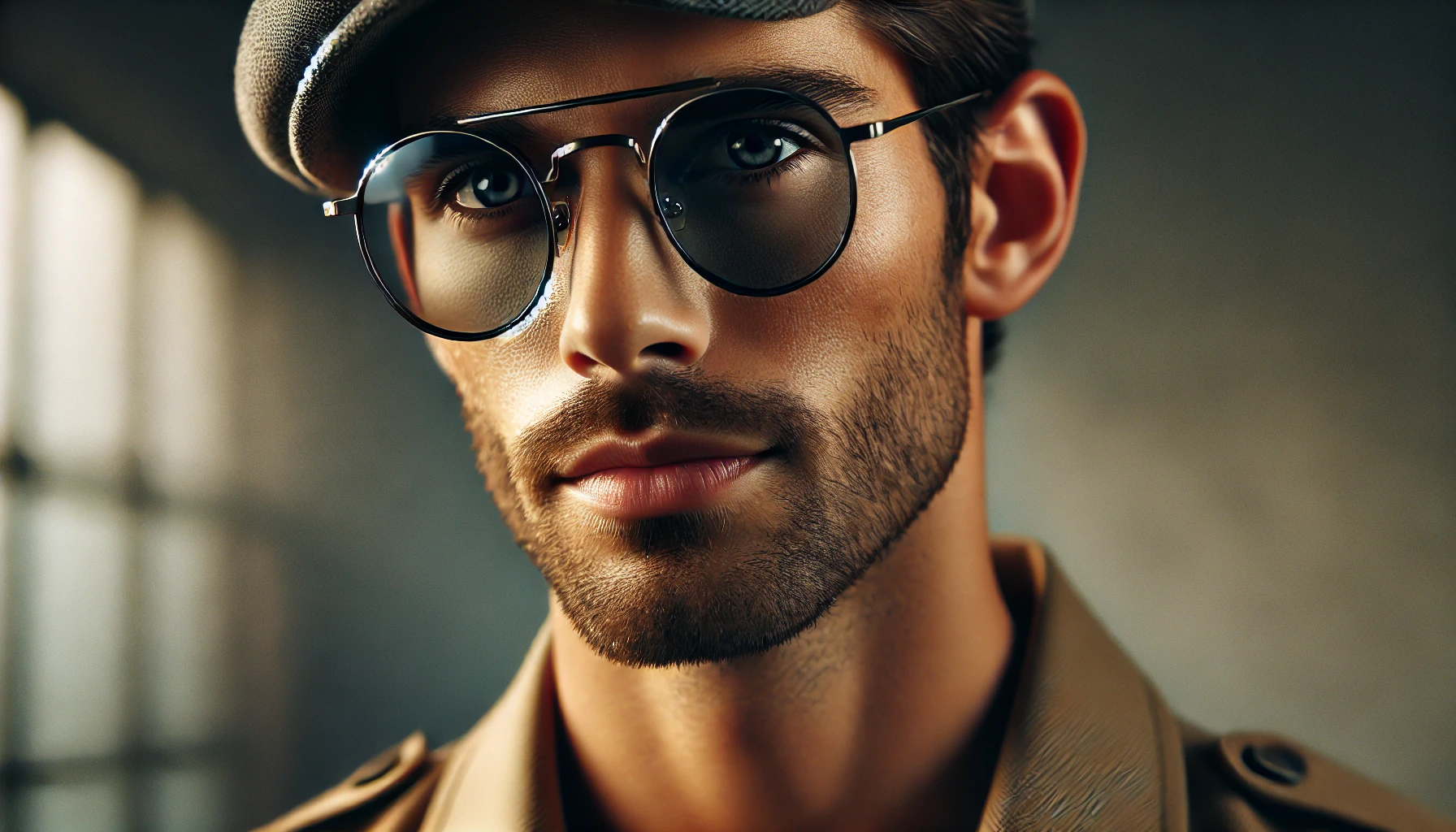 Óculos Clip On Masculino Redondo