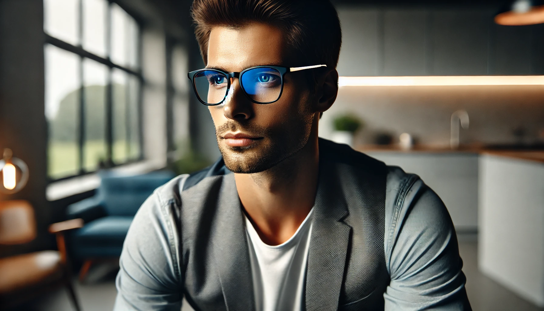 Óculos com Filtro de Luz Azul e Antirreflexo